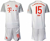 2020-21 Bayern Munich 15 ARP Away Soccer Jersey